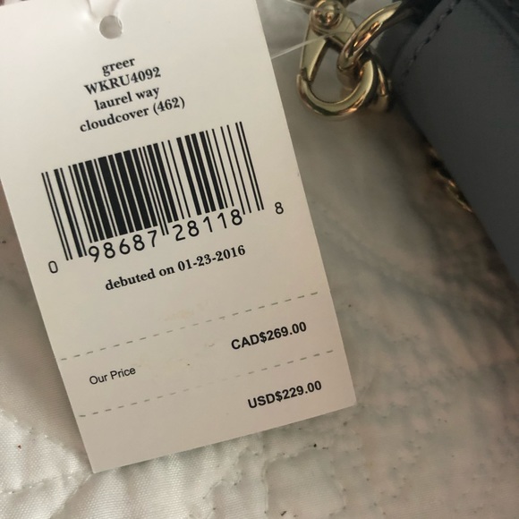 Kate Spade Greer Laurel Way Cloudcover - Picture 3 of 5